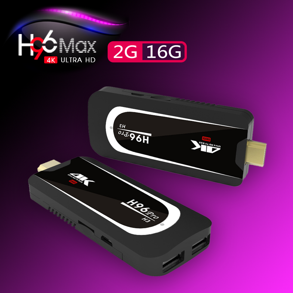 H96 PRO H3 BT4.0 Amlogic S905X Quad Core Android 7.1 TV Stick