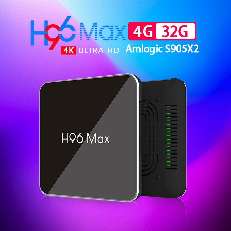 Android TV Box H96Max X2 Amlogic S905X2 4GB 32GB Dul Band Wifi Set top box