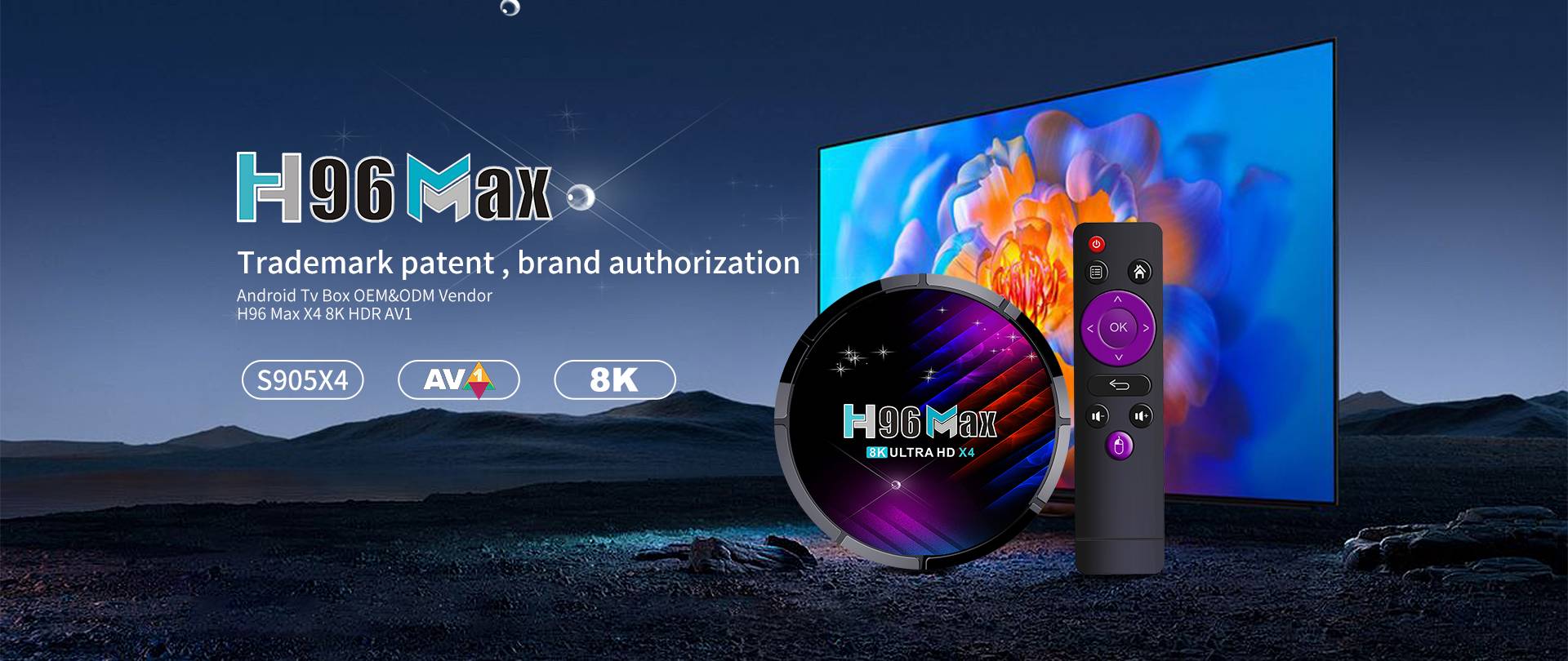 TV Box Amlogic S905X4 8K Android 11.0 Set Top Box STB