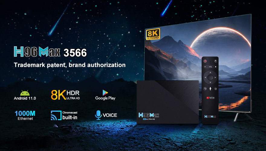 H96 Max RK3566 8GB Ram Android 11 TV Box