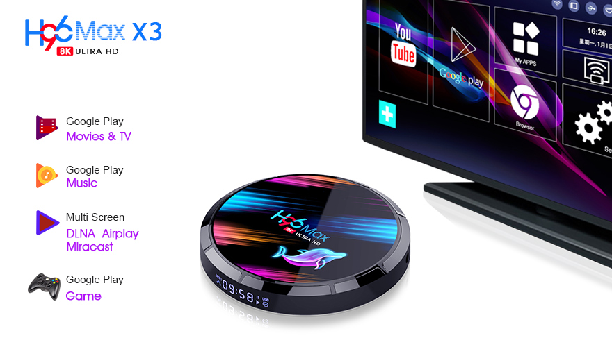 It is very worthwhile to choose H96Max X3 S905X3 android smart box tv