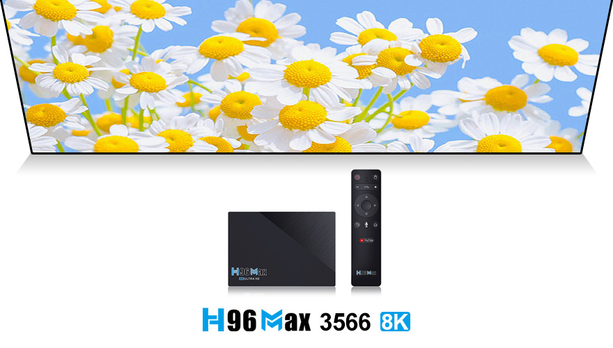 It's easy to choose the H96Max Android TV media box