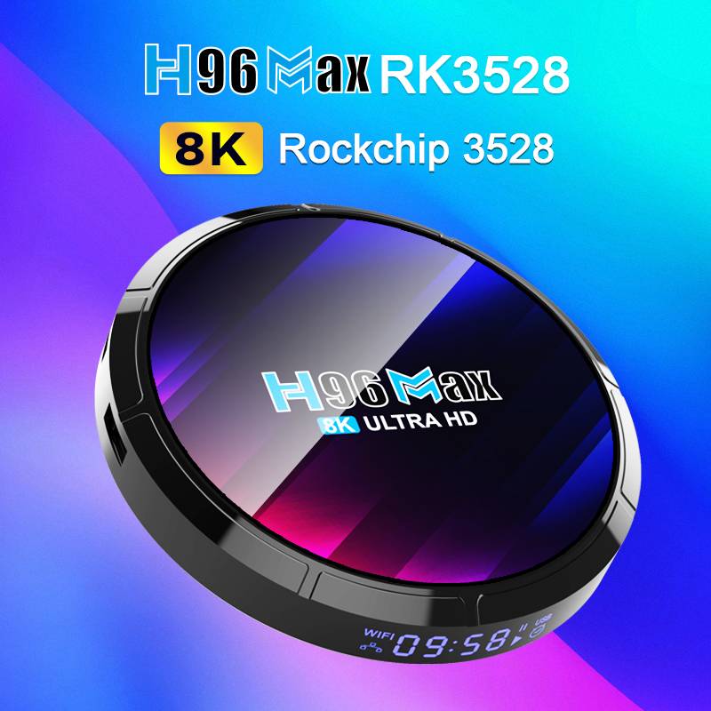 Set top box Android 13 H96 MAX RK3528 Bluetooth 5.0 Ott tv box