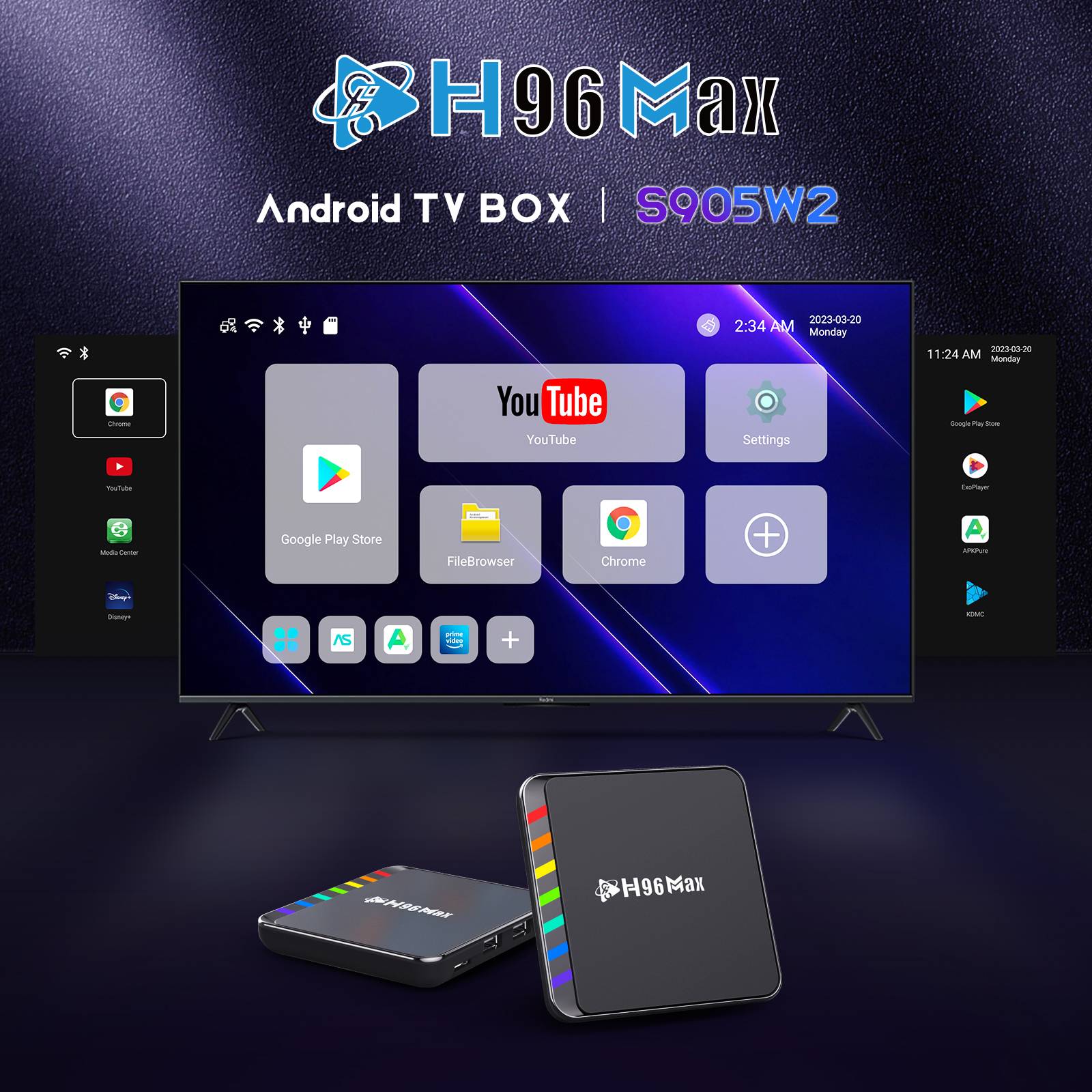 S905W2 TV BOX