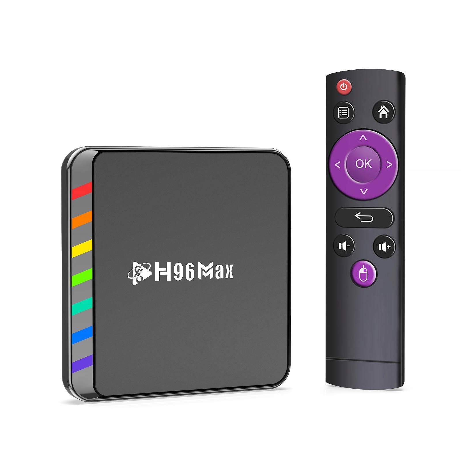 H96 Max S905W2 Dual-WiFi 2.4/5G Android Tv Box 4GB RAM 32GB ROM Smart Tv Box