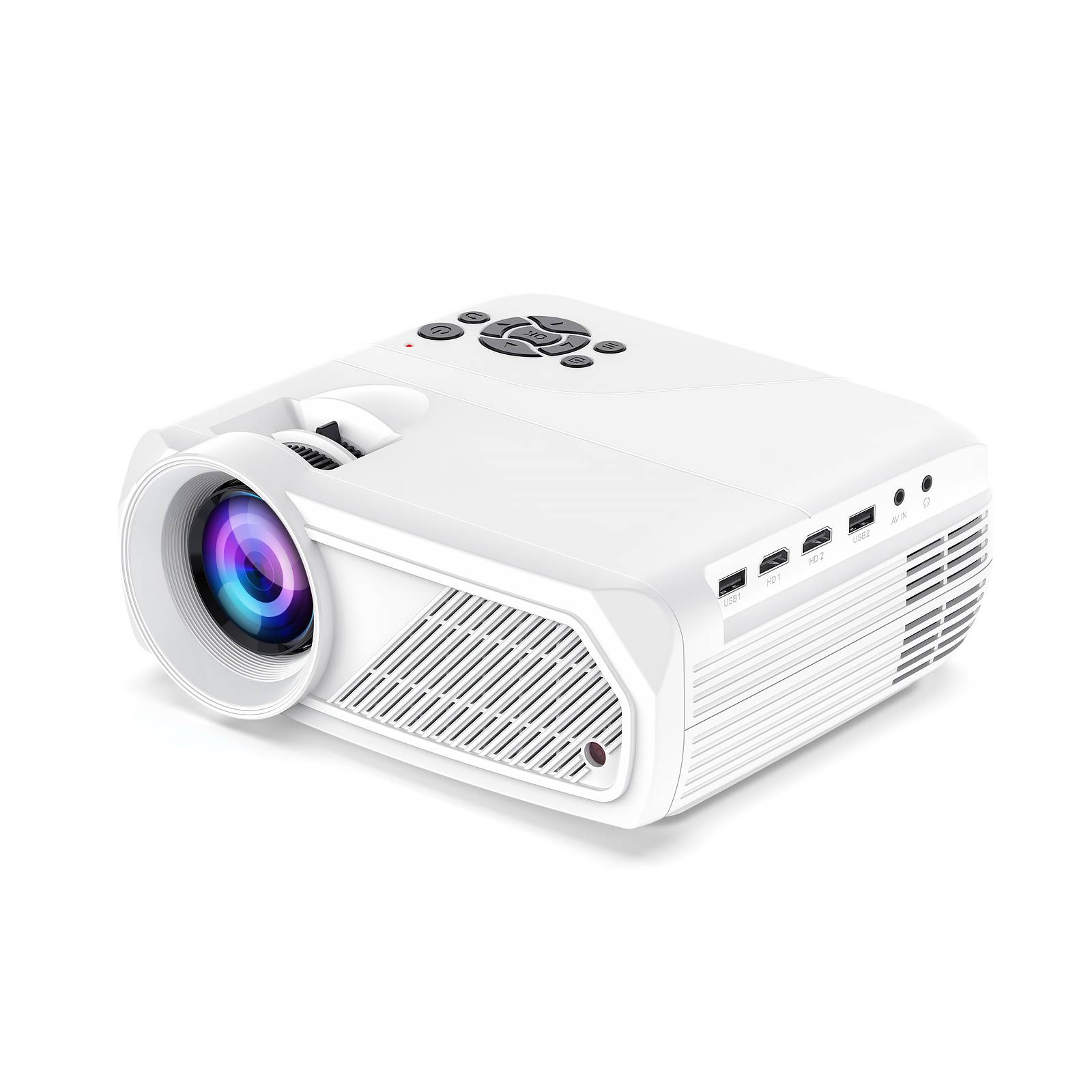 1080P Smart projector H96Max PJ-X6 280 ANSI Lumens support 4K